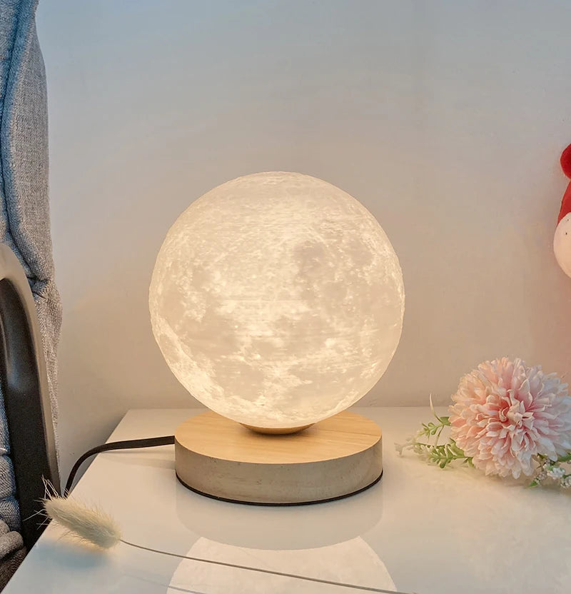 Lampe Lune de Table Étude Bureau – photo 4