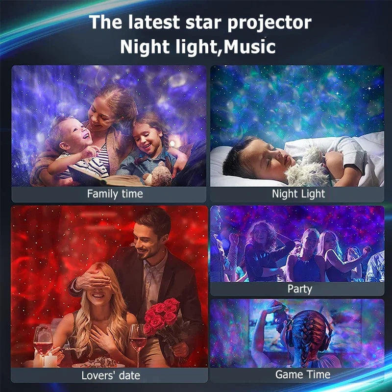 Projecteur Galaxie Pro Starry Sky 360° Bluetooth – photo 15