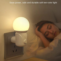 Veilleuse Prise Bébé LED — Dimmable 2 Couleurs, Prise EU Directe, Chambre Enfant – photo 4