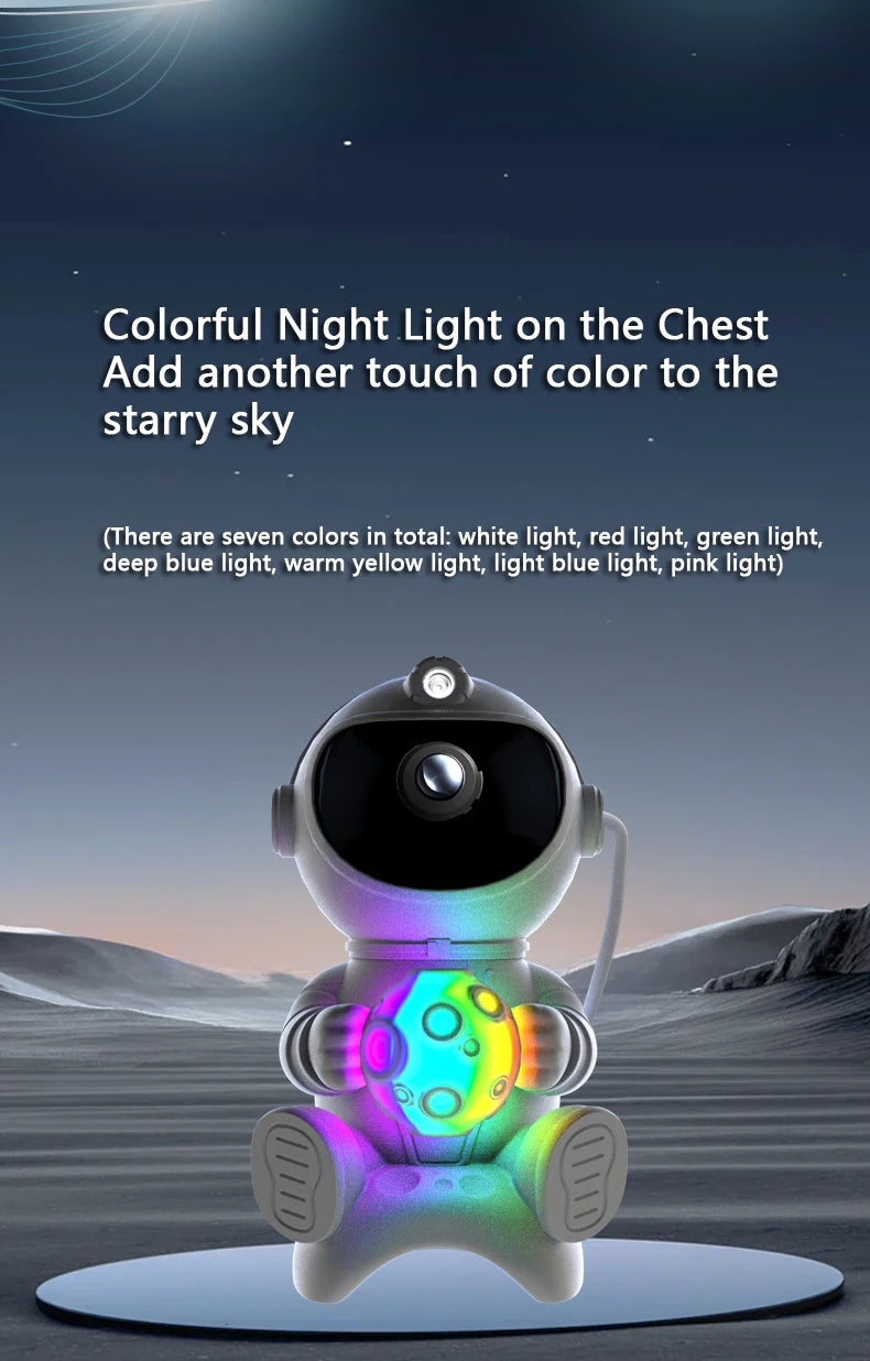 Projecteur Galaxie Astronaute LED Bluetooth – photo 12