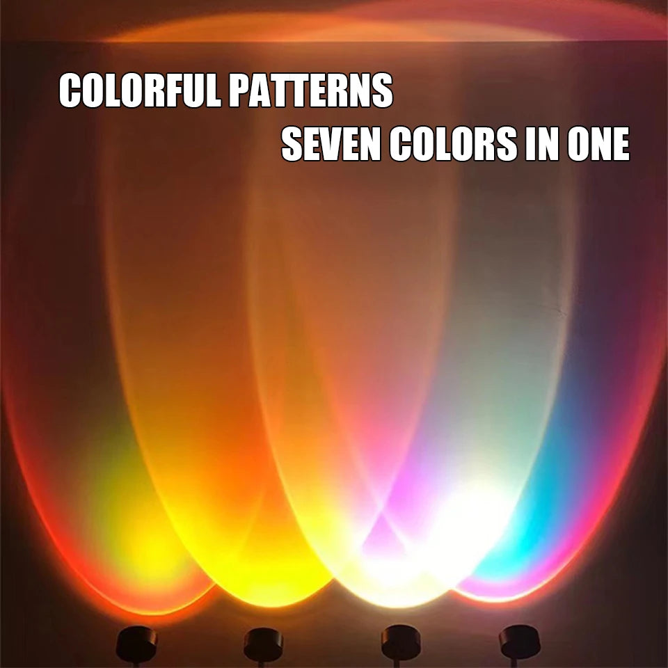 Lampe Sunset Arc-en-Ciel Néon – photo 9