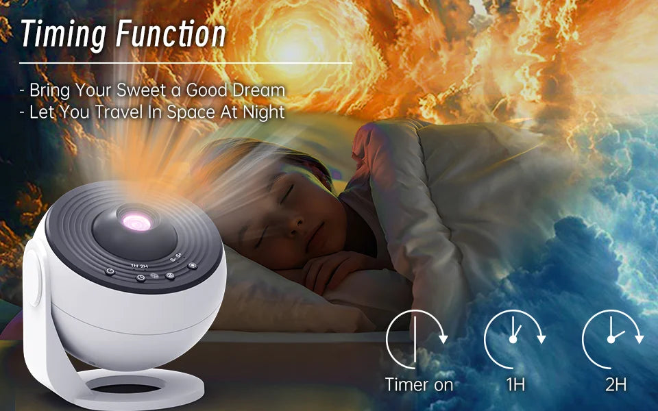 Projecteur Galaxie Pro Starry Sky 360° – photo 10