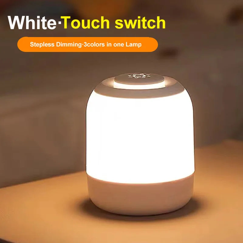 Lampe Tactile Rechargeable Chevet LED USB – photo 21
