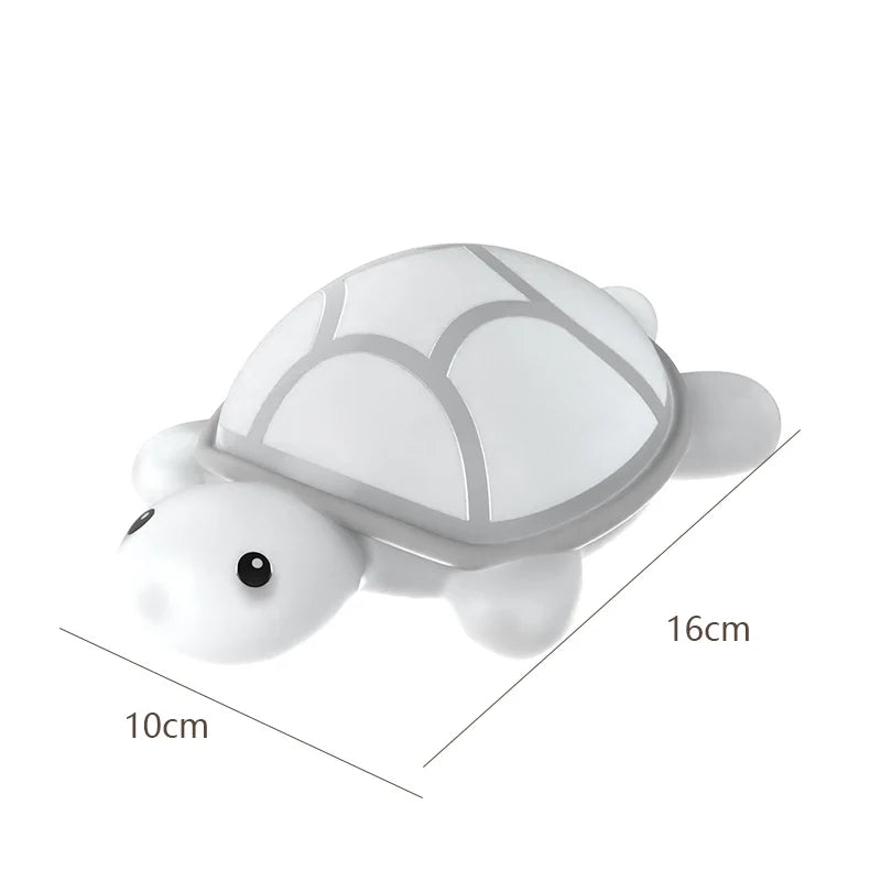 Veilleuse bébé tortue LED kawaii — décoration chambre bébé