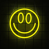 Néon LED Smile Face Mural – photo 11