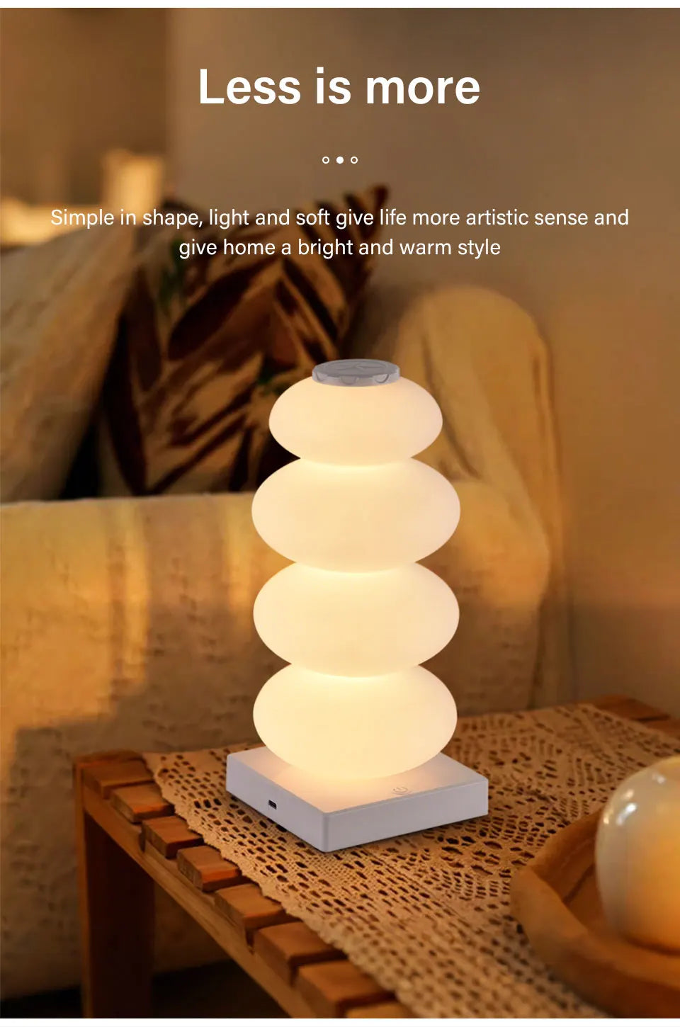 Ruban LED Rechargeable Lampe Table 16 Couleurs – photo 15
