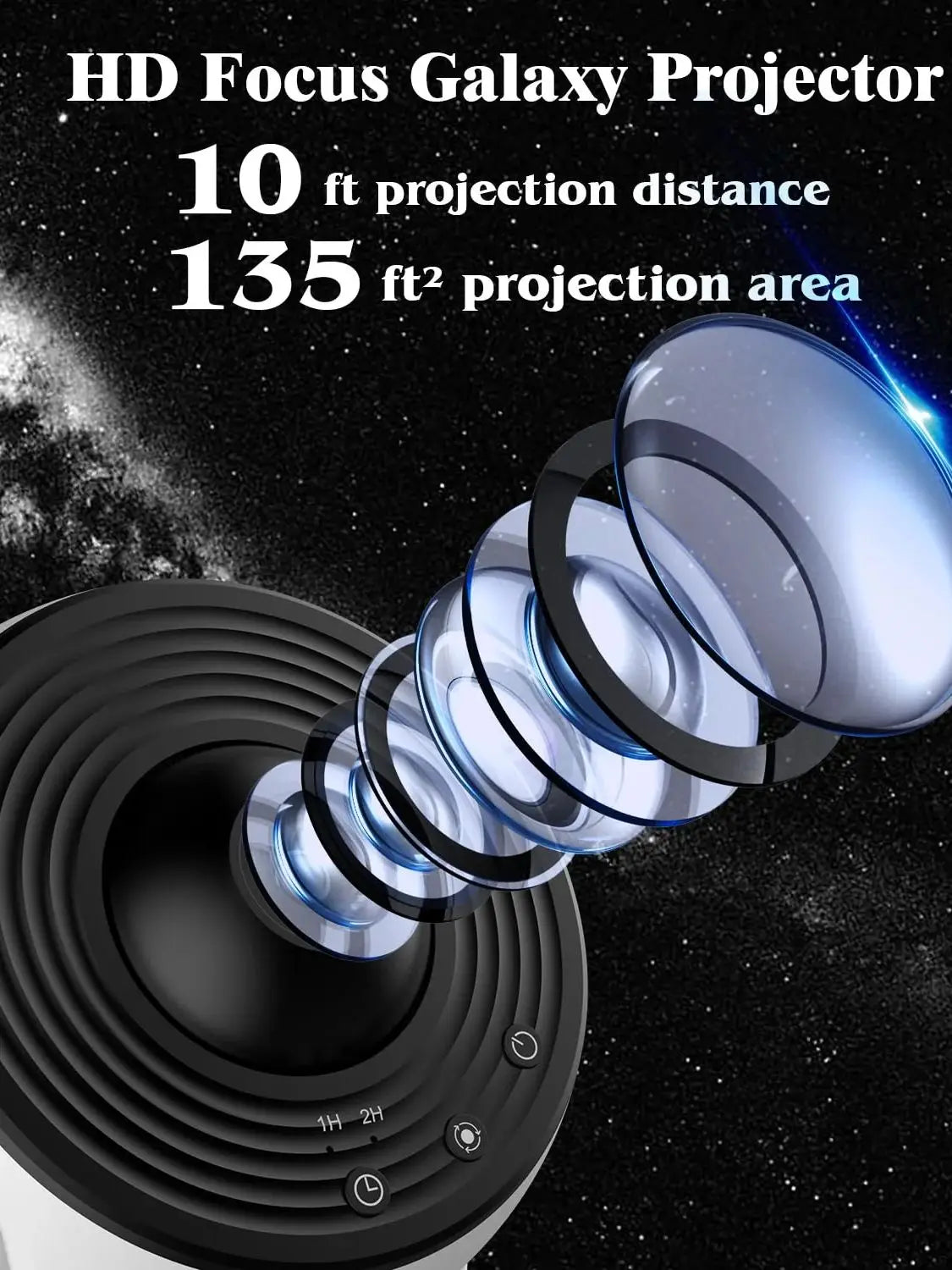 Projecteur Galaxie 13 Disques HD – photo 4