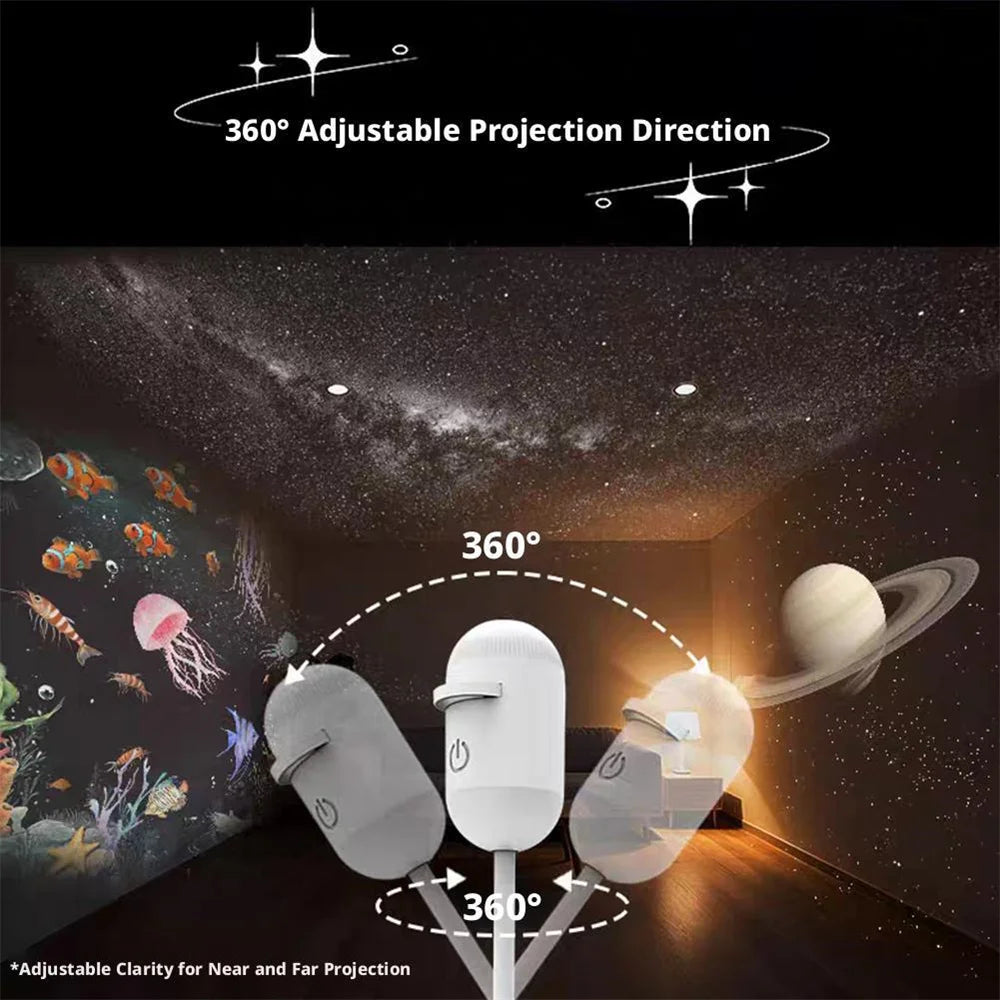 Projecteur Galaxie Pro Starry Sky 360° Enfants – photo 12
