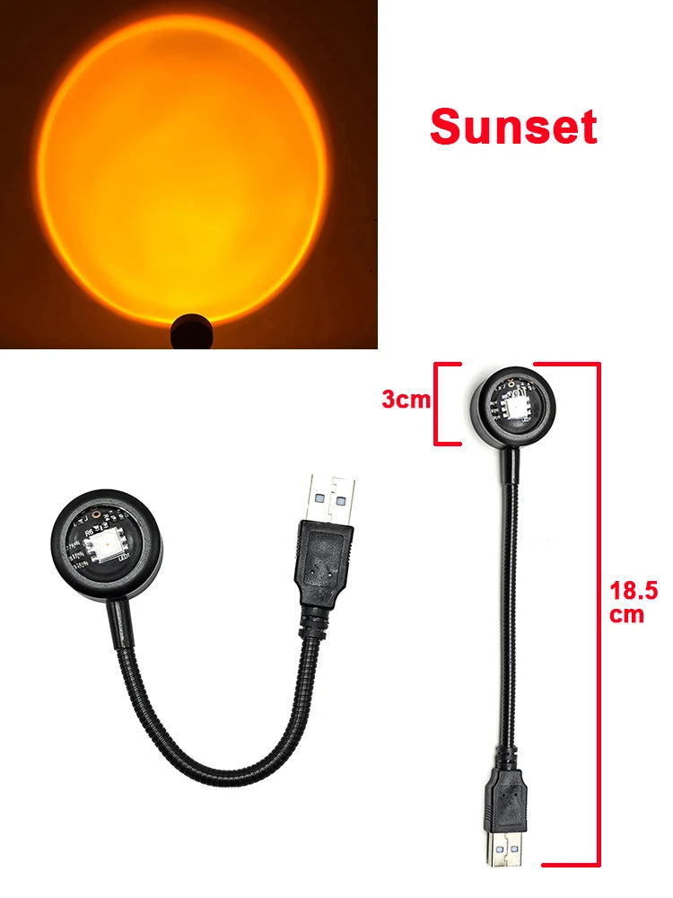 Lampe Sunset Mood Light Bedroom Variantes – photo 24