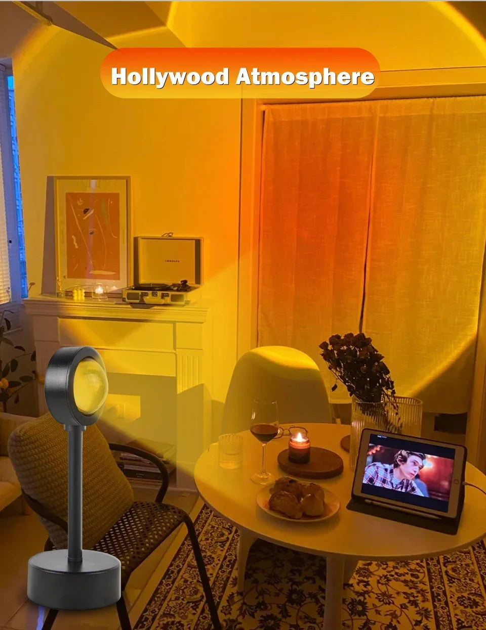 Lampe Sunset Mood Light Bedroom Mini – photo 13