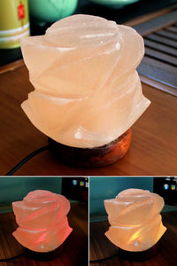 Lampe Sel Colorée 100% Naturelle Sculptée – photo 12