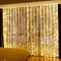 Rideau LED Guirlande Télécommande USB – photo 9