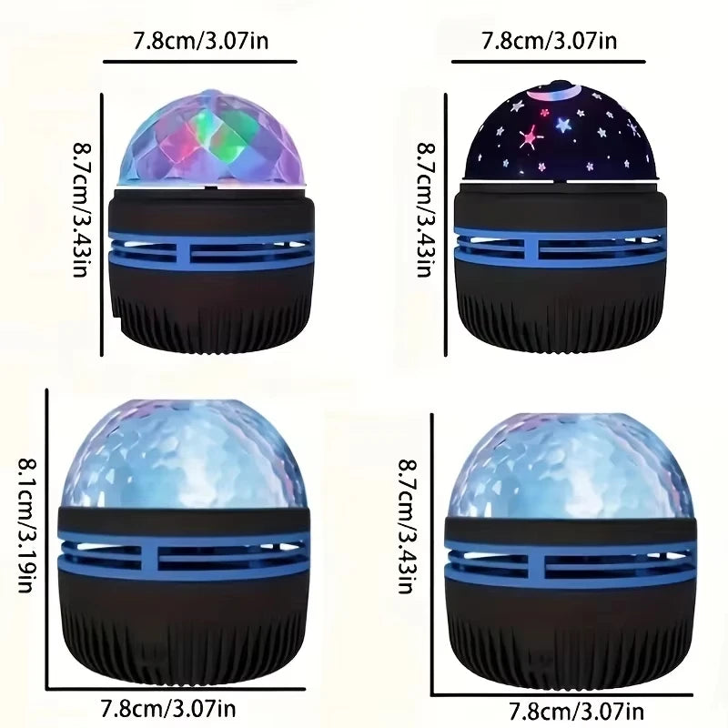 Projecteur Galaxie LED Multicolore Projection Étoiles – photo 6