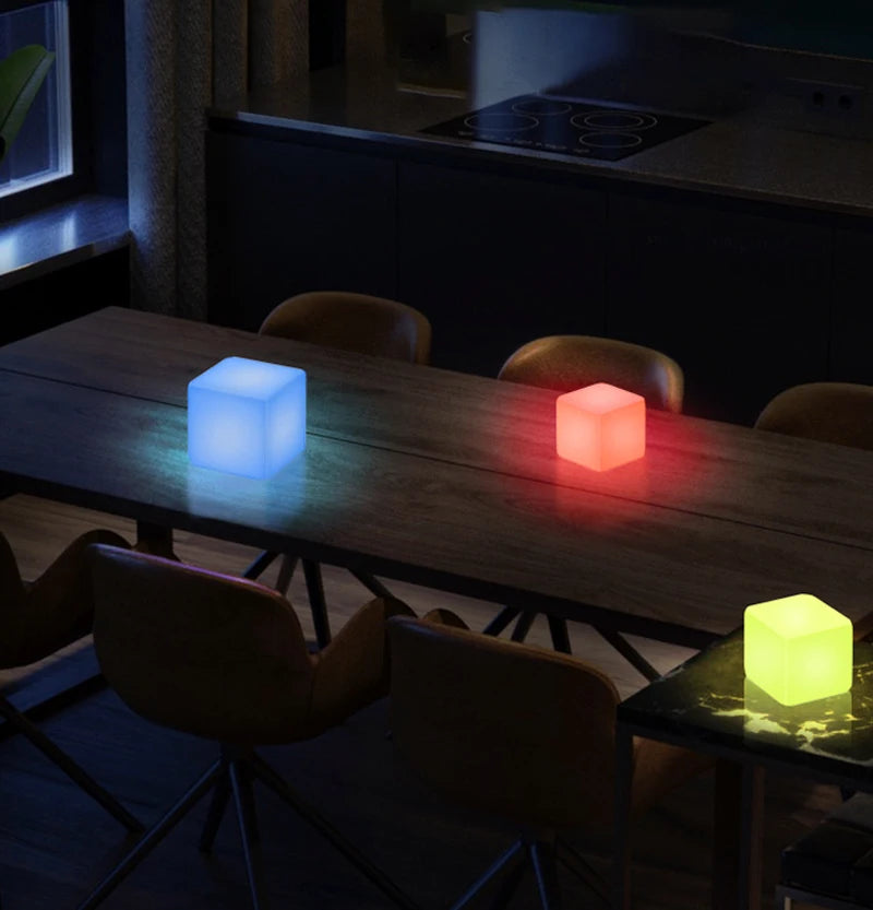 Cube LED Géométrique Décoratif – photo 15