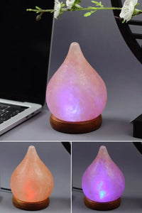 Lampe Sel Colorée 100% Naturelle Sculptée – photo 14