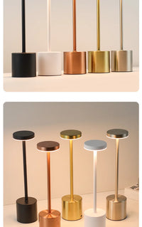 Lampe Tactile Sans Fil Bureau 3 Couleurs Rechargeable – photo 10