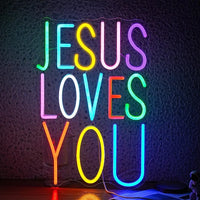 Néon LED « Loves You » Mural – photo 8