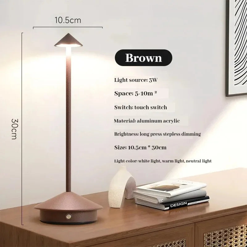 Lampe Tactile Sans Fil Bureau 3 Couleurs – photo 21