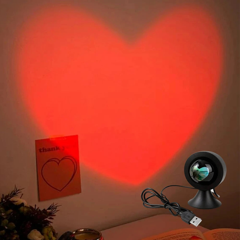 Lampe Coucher de Soleil USB RGB – photo 9