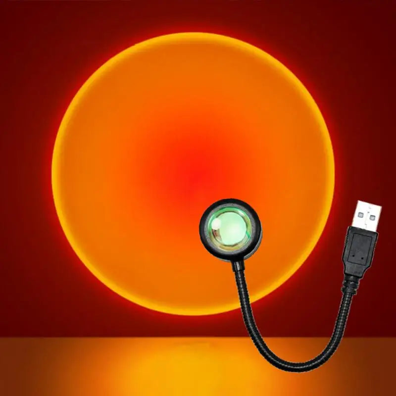 Lampe Sunset Rotatif Multi-Angles RGB – photo 23