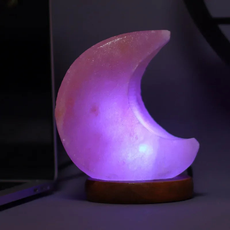 Lampe Sel Colorée 100% Naturelle Sculptée – photo 22