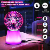 Boule Plasma Tactile 7 Couleurs USB – photo 12