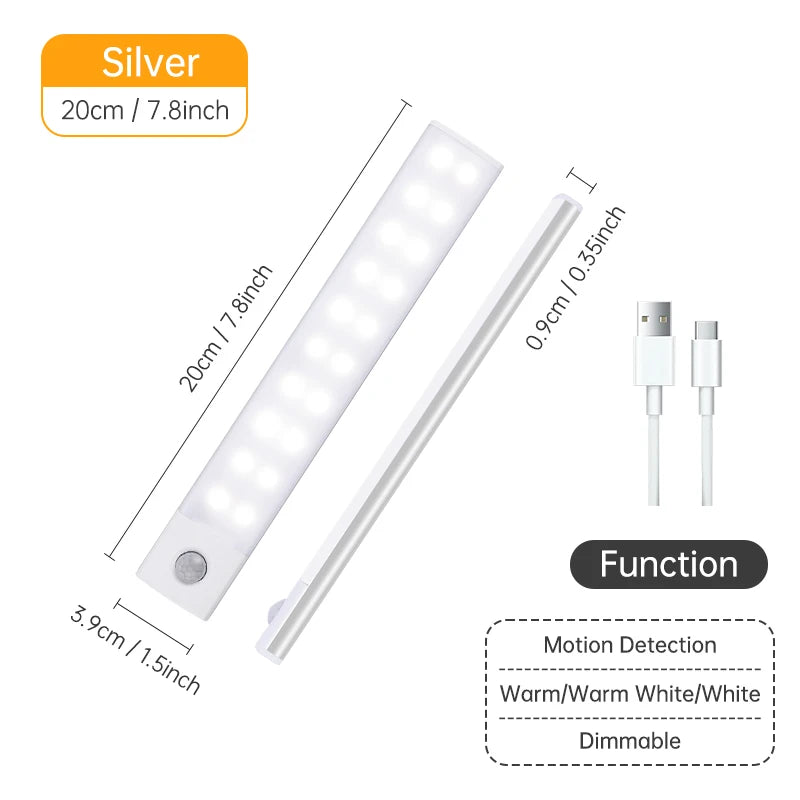 Veilleuse Détecteur de Mouvement Rechargeable – photo 30