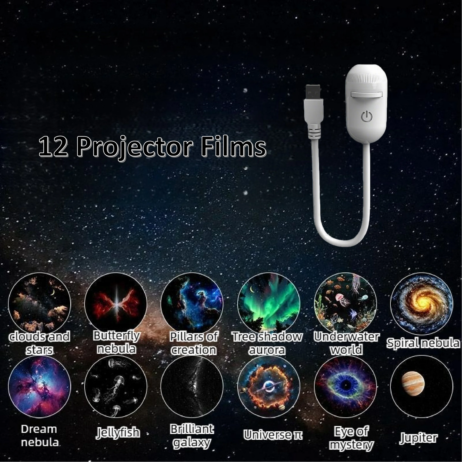 Projecteur Galaxie Pro Starry Sky 360° Sommeil – photo 13
