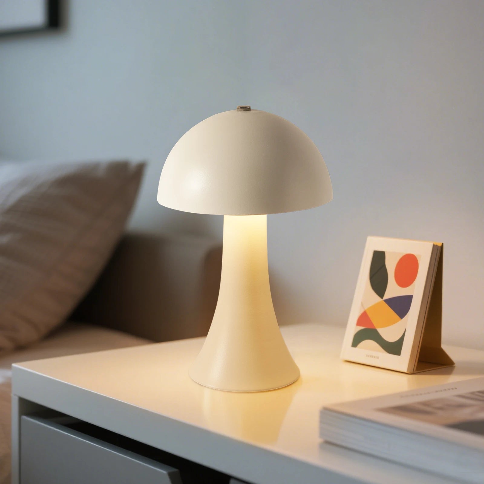 Lampe Champignon Tactile Rétro Rechargeable – photo 4