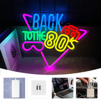 Néon LED Rétro 80s Mural – photo 9