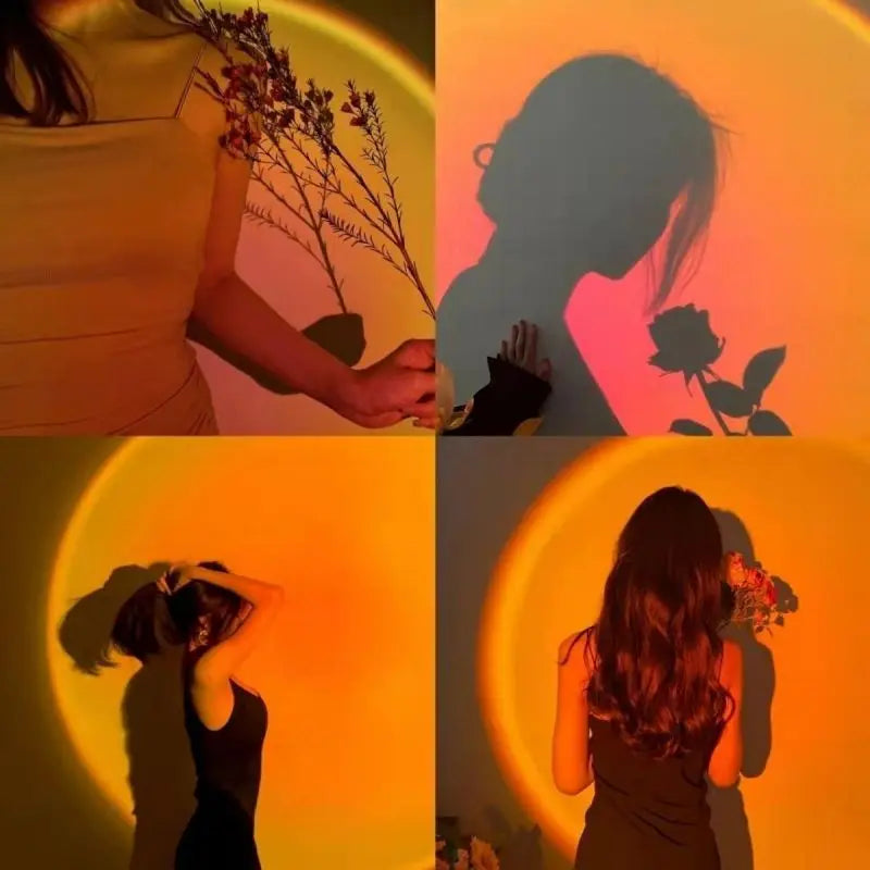 Lampe Sunset Arc-en-Ciel Néon USB – photo 12