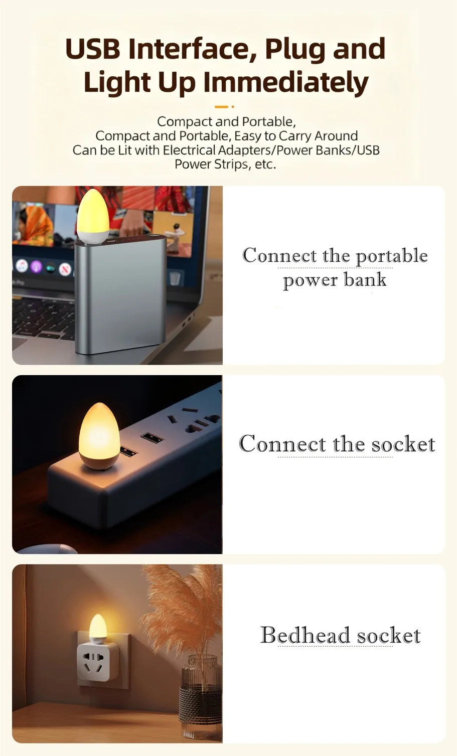 Bougie LED Flamme Vacillante Lot Économique – photo 14