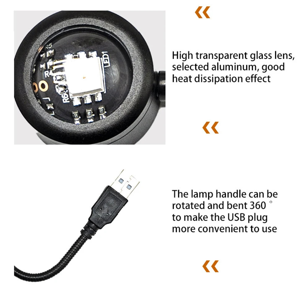 Lampe Sunset Photographie USB – photo 14