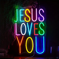 Néon LED « Loves You » Mural – photo 4