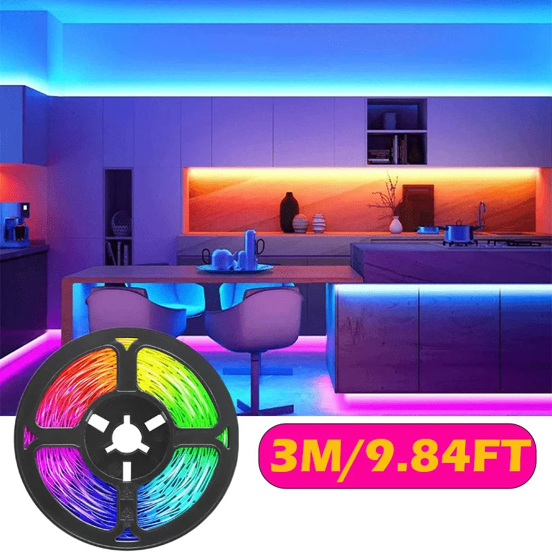 Ruban LED RGB 12LEDs Télécommande – photo 19