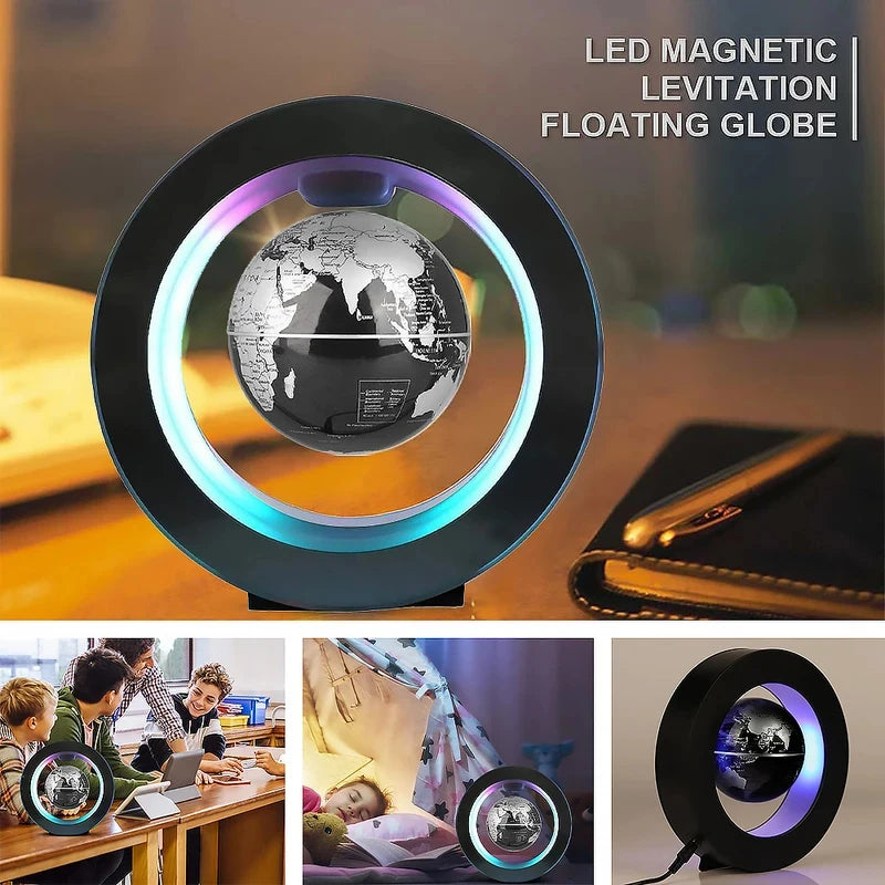 Globe Lévitation Carte du Monde LED Premium – photo 5