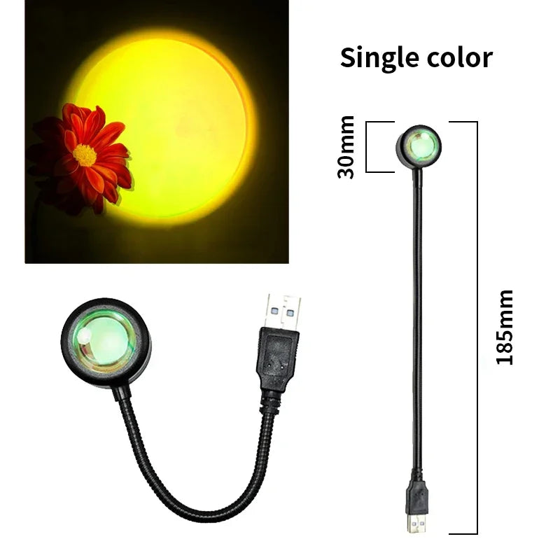 Lampe Sunset Mood Light Bedroom Romantique – photo 29