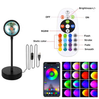 Lampe Coucher de Soleil Bluetooth - vue 4