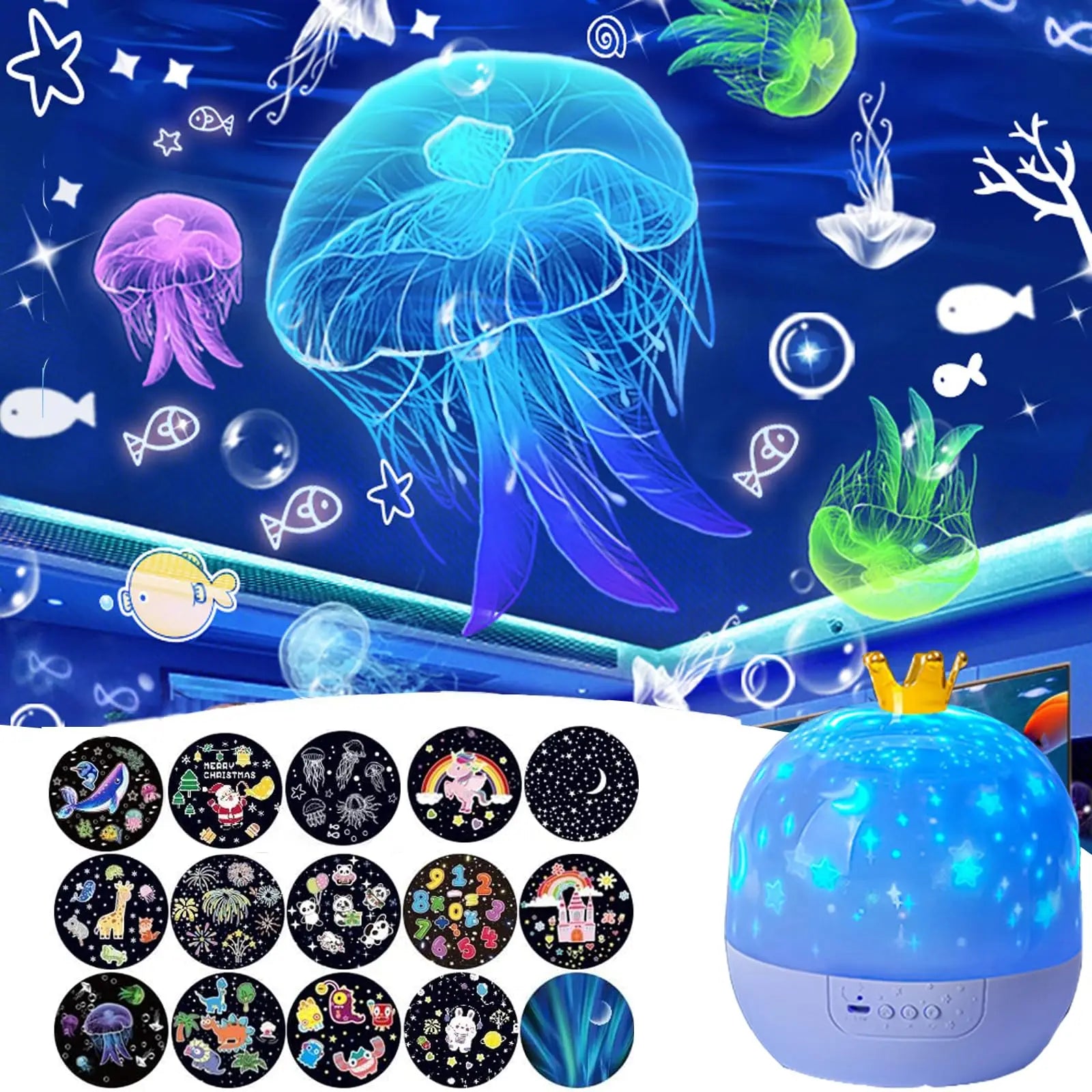 Projecteur Galaxie Pro Starry Sky 360° Premium – photo 17