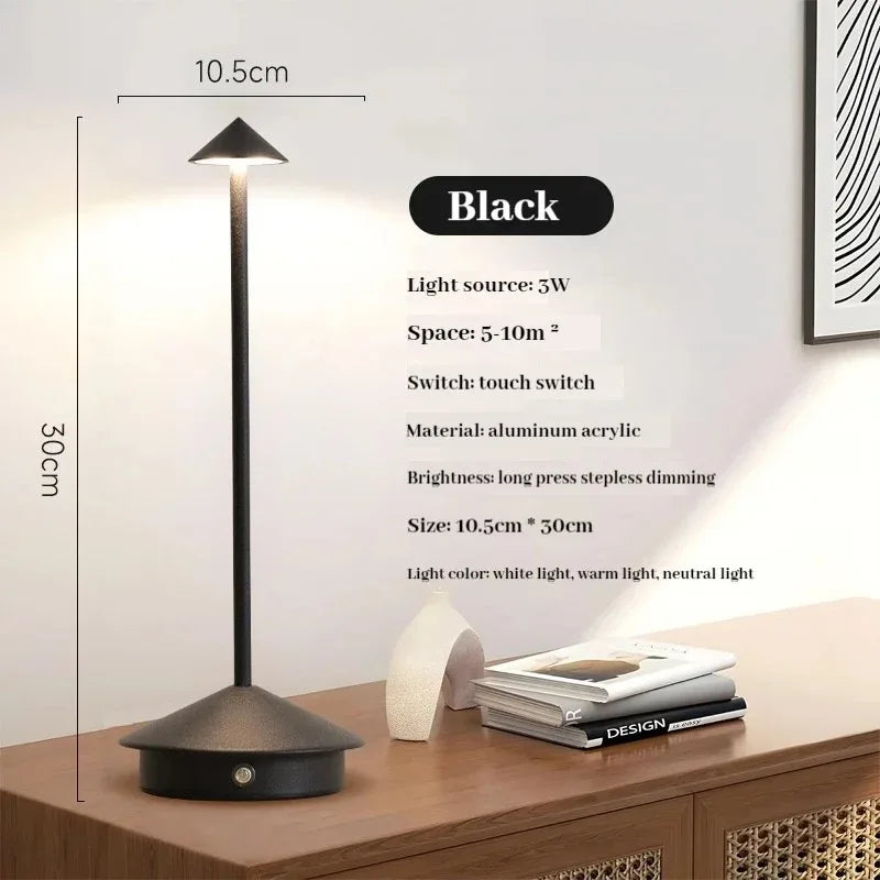 Lampe Tactile Sans Fil Bureau 3 Couleurs – photo 19