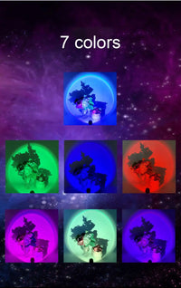 Lampe Sunset Rotatif Multi-Angles RGB – photo 13