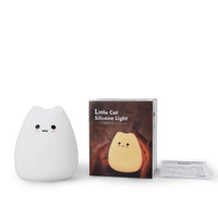Veilleuse Silicone Chat Rechargeable — 7 Couleurs LED, Capteur Tactile, Enfant Bébé – photo 6