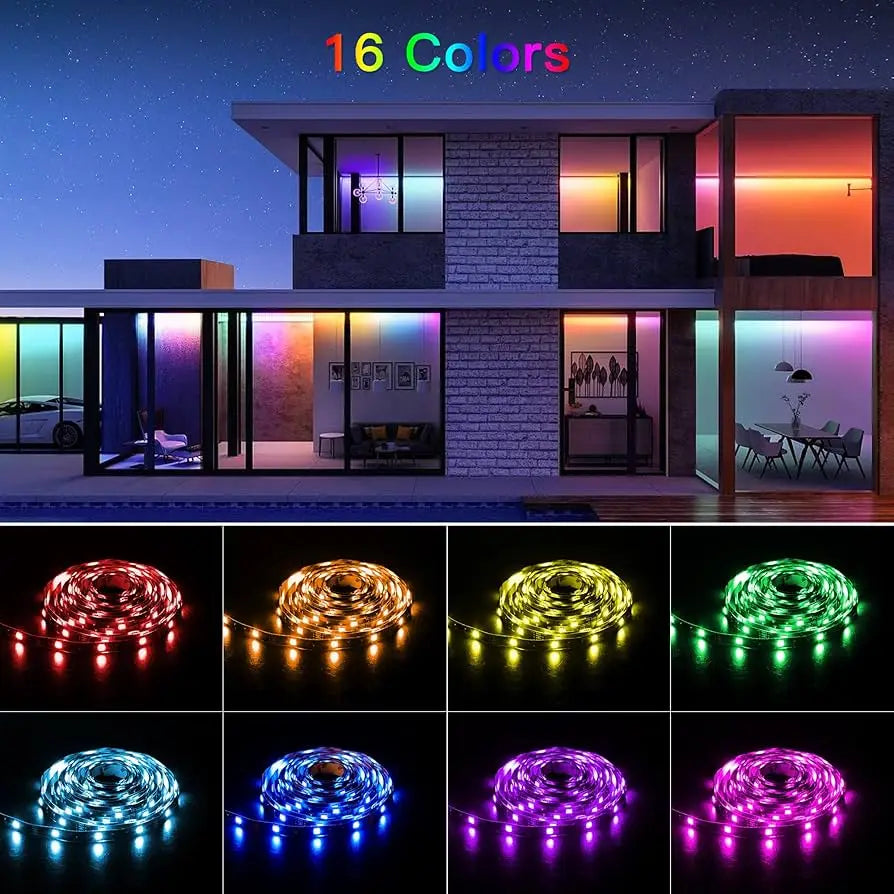 Ruban LED RGB 12LEDs Télécommande – photo 7