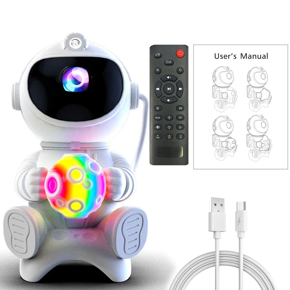 Projecteur Galaxie Astronaute LED Bluetooth – photo 23