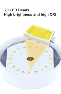 Lampe Tactile Rechargeable Chevet LED USB – photo 14