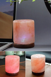 Lampe Sel Colorée 100% Naturelle Sculptée – photo 17