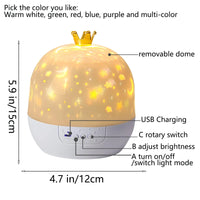 Projecteur Galaxie Pro Starry Sky 360° Premium – photo 6