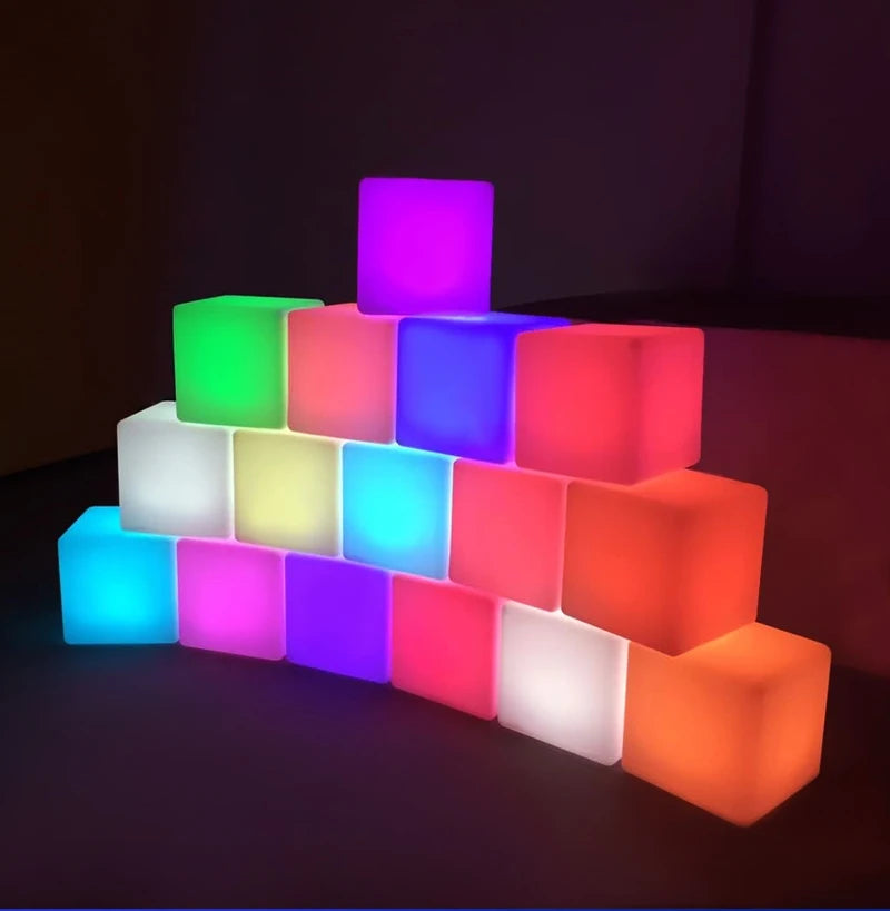 Cube LED Géométrique Décoratif – photo 13