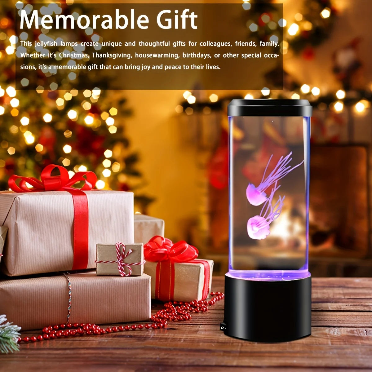 Lampe Méduse Lava 7 Couleurs – photo 6