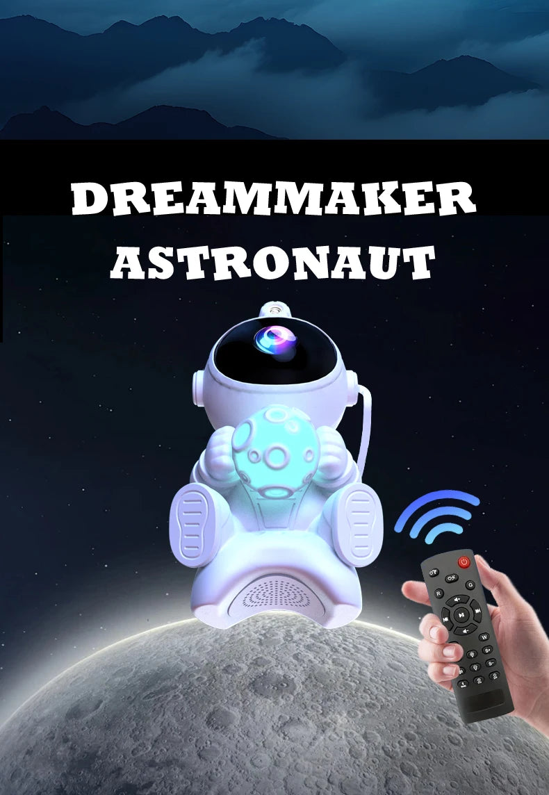 Projecteur Galaxie Astronaute LED Bluetooth – photo 9